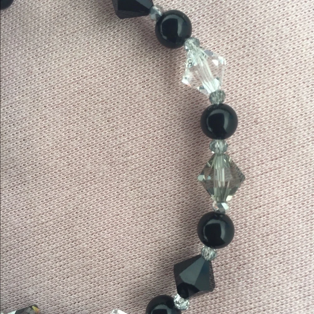 Salt & Pepper Swarovski Crystal bracelet
